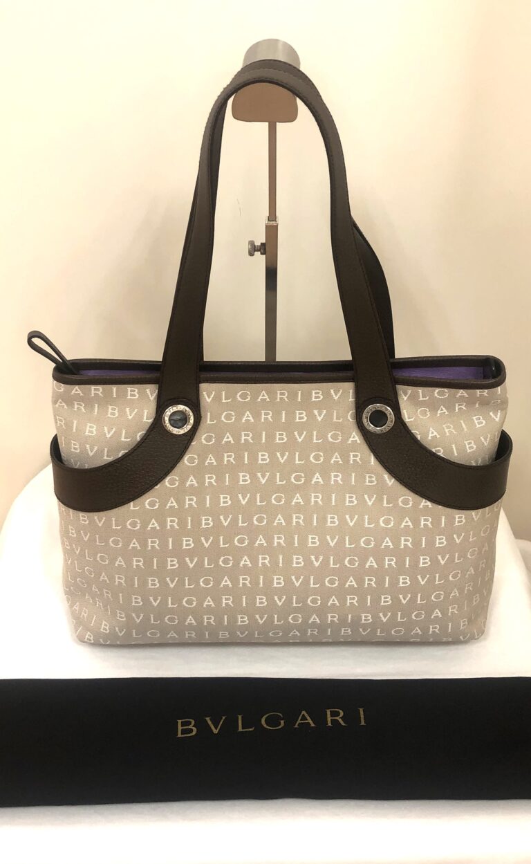 BVLGARI ロゴマニア トートバックをお買取♪