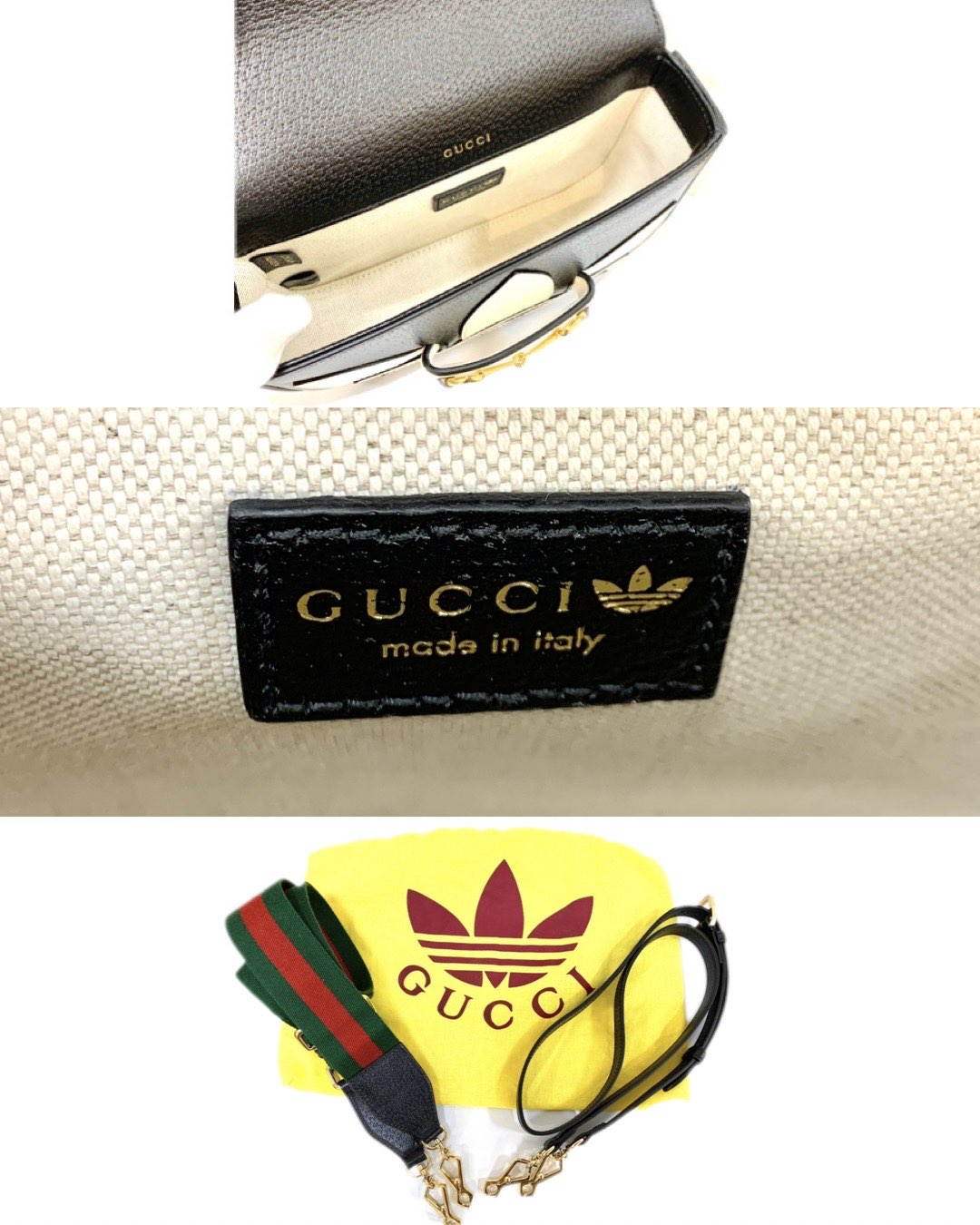 GUCCI/グッチ×アディダスコラボ　ホースビット　658574　