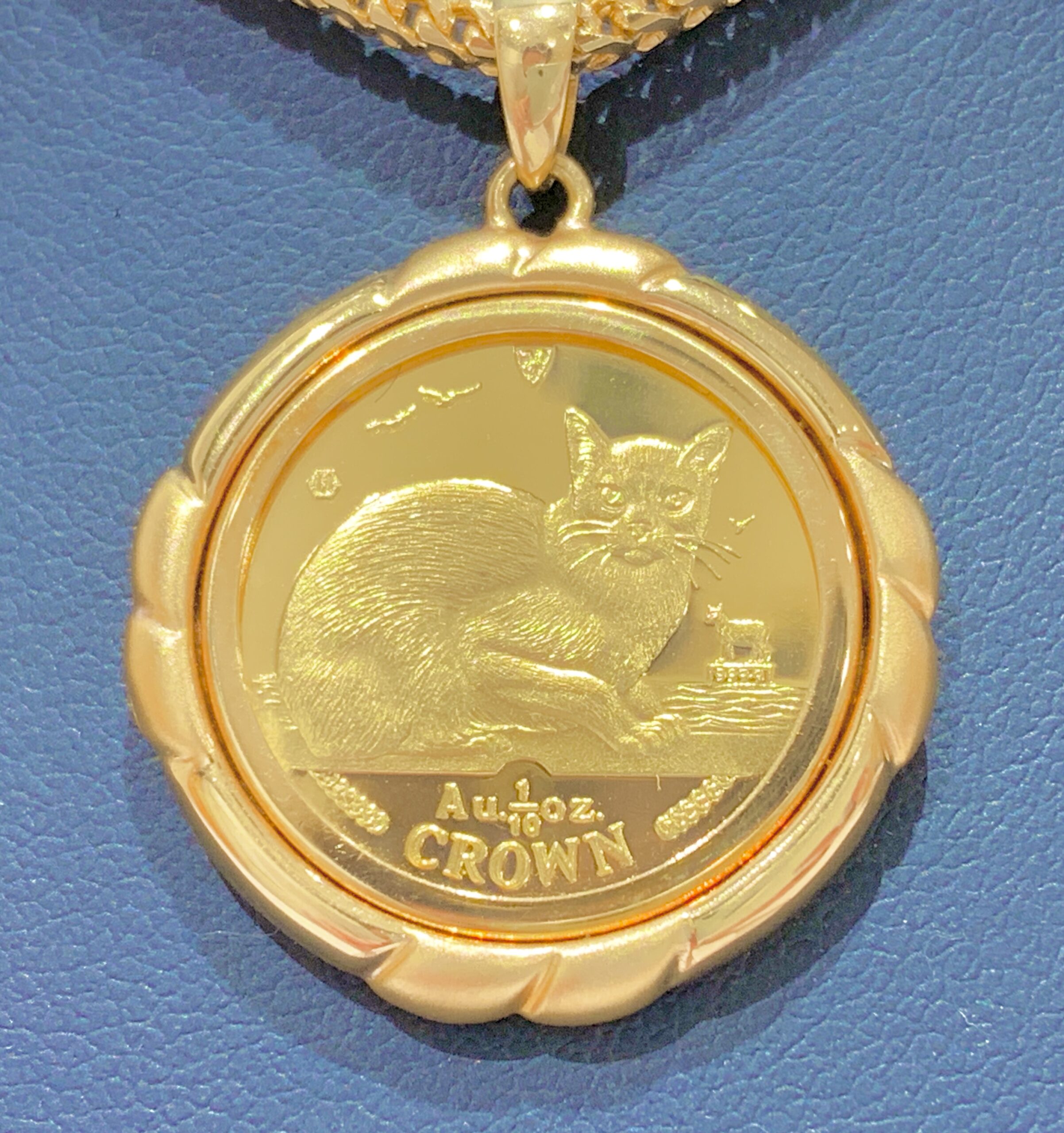 1996年発行1/10ozキャットコイン