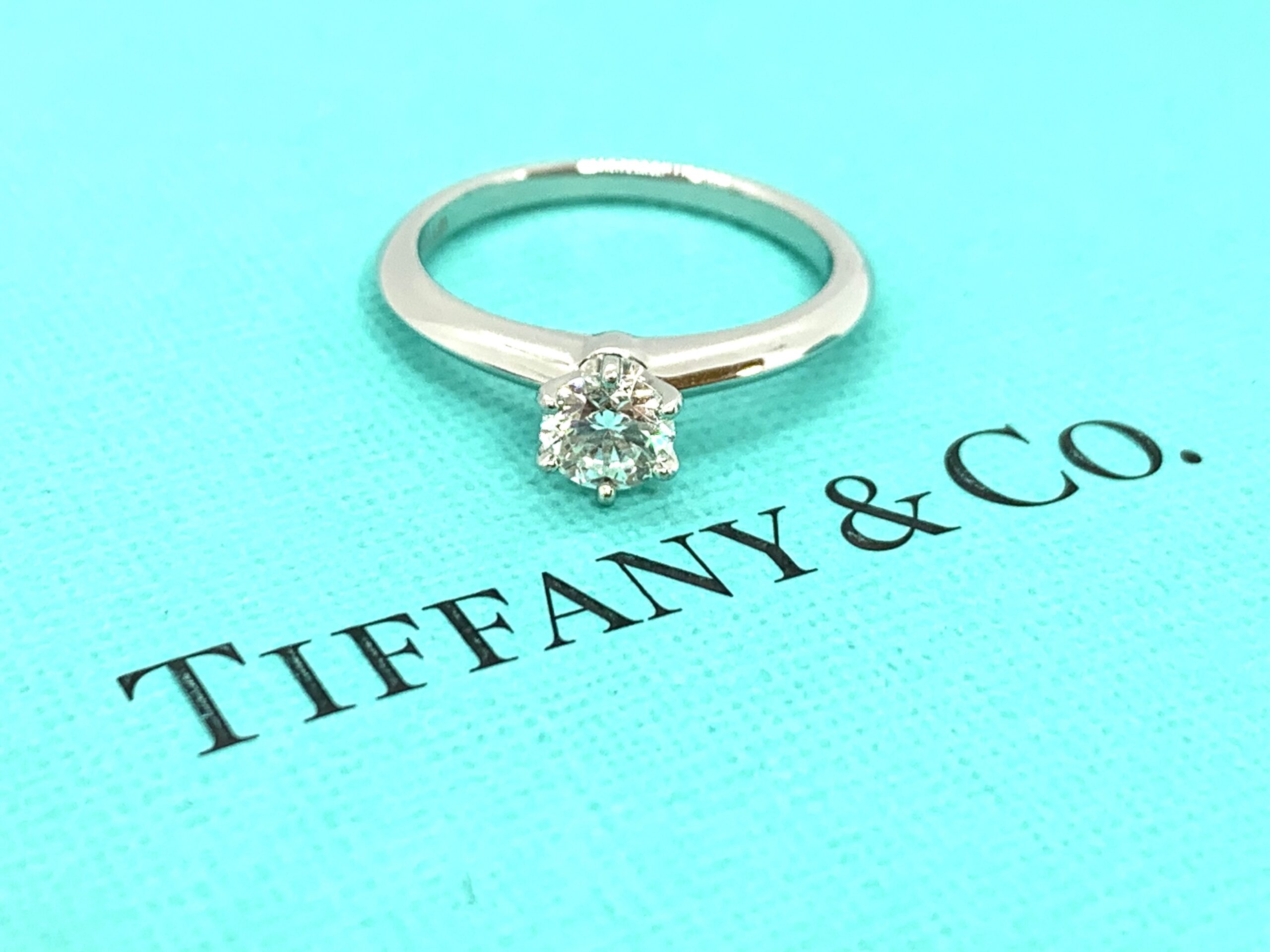 TIFFANY＆Co./ティファニー＆コー　プラチナ950　ダイヤモンドリング