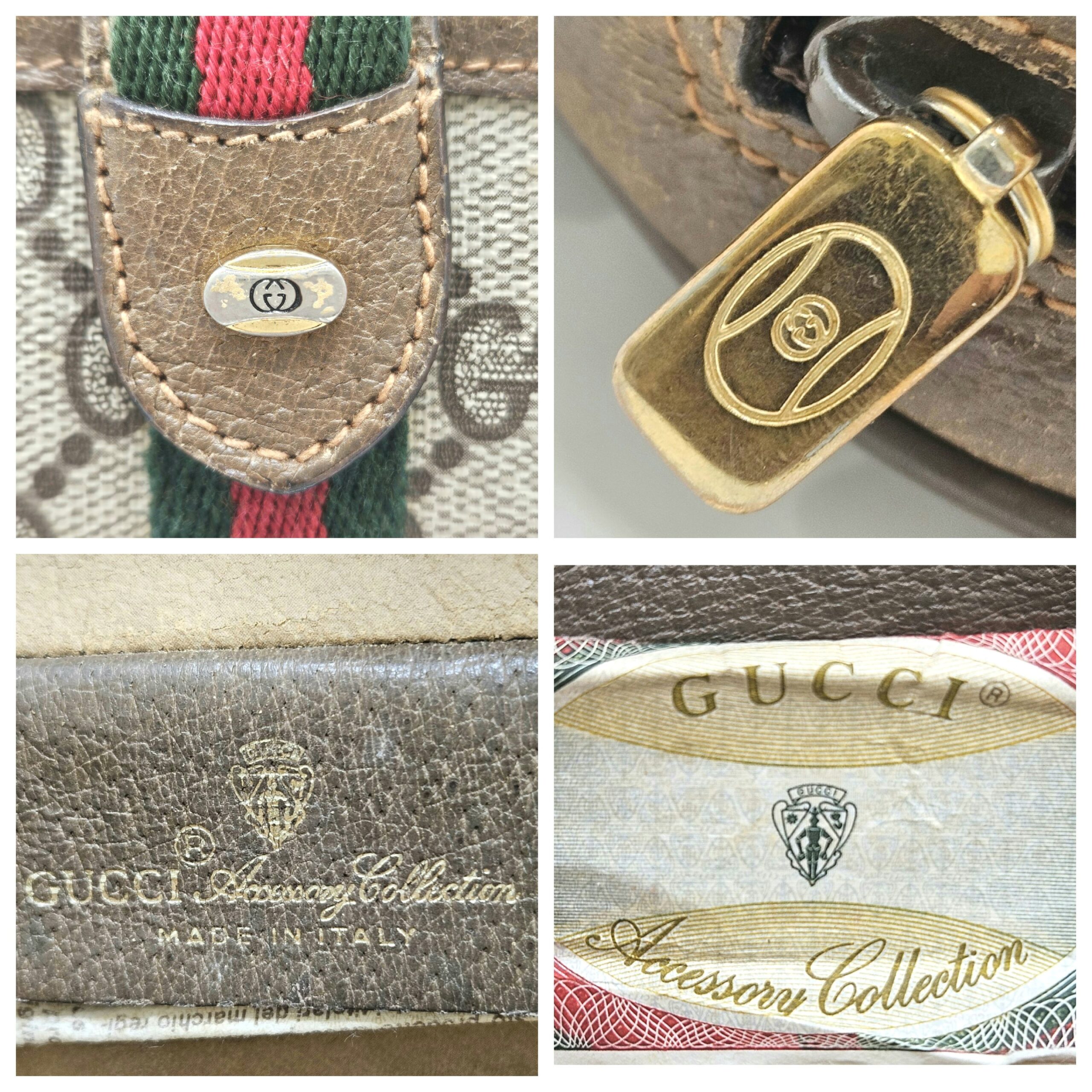 GUCCI オールドグッチ シェリーライン ショルダーバッグ/89.02.055