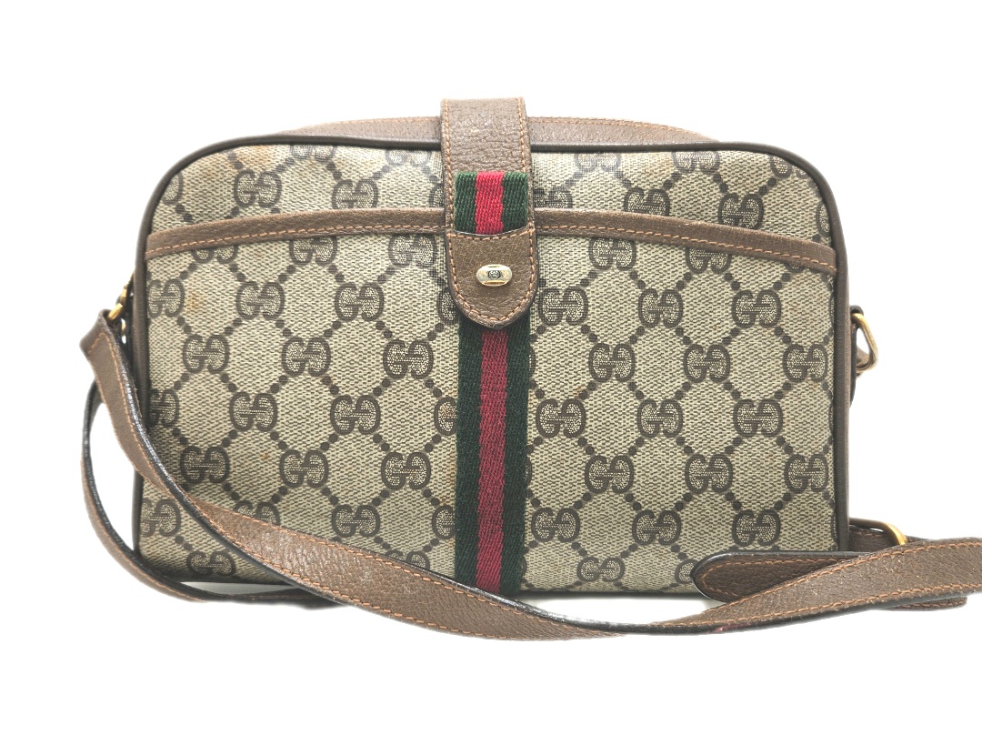 GUCCI オールドグッチ シェリーライン ショルダーバッグ/89.02.055