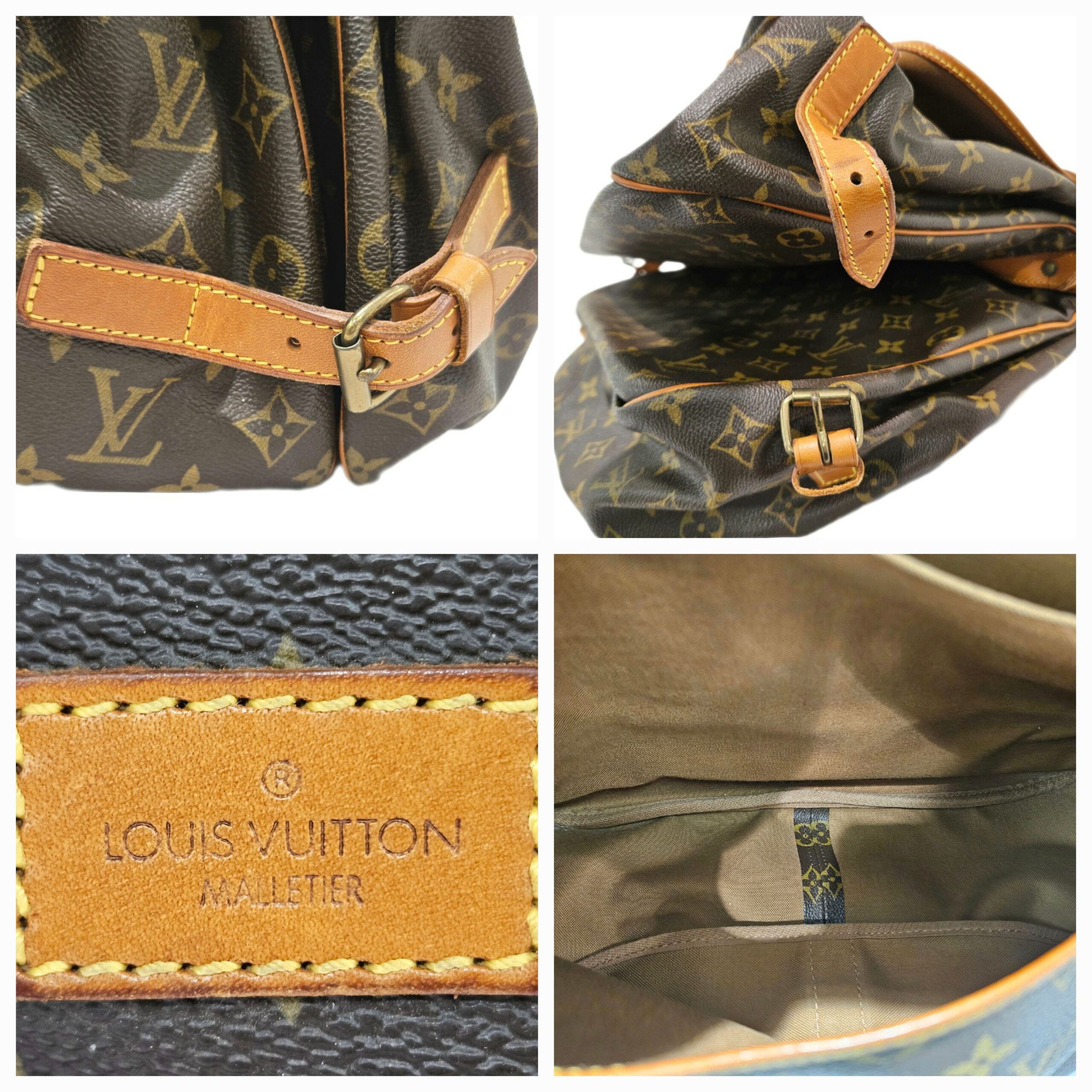 LOUIS VUITTON モノグラム ソミュール35/M42254