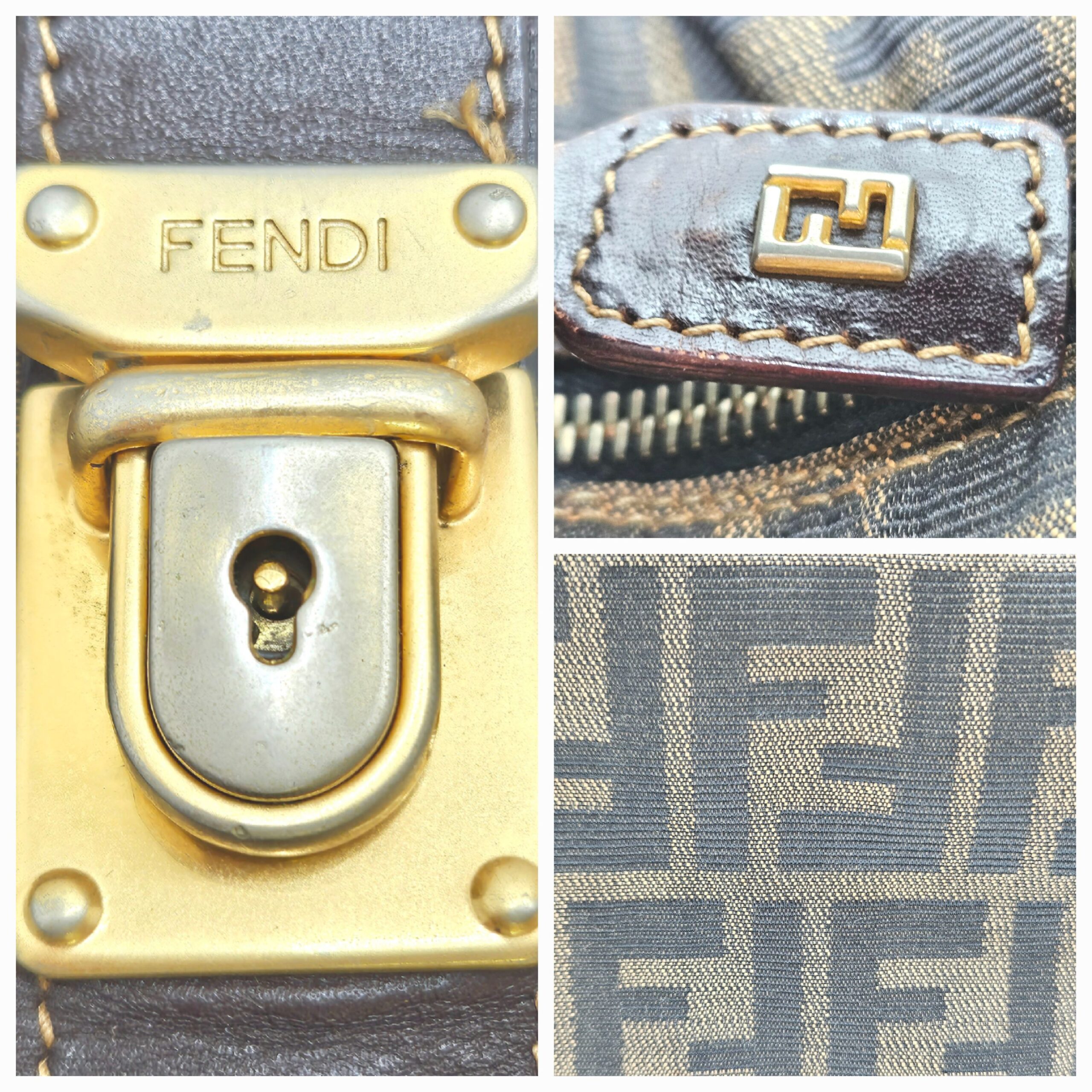 FENDI ズッカ ハンドバッグ