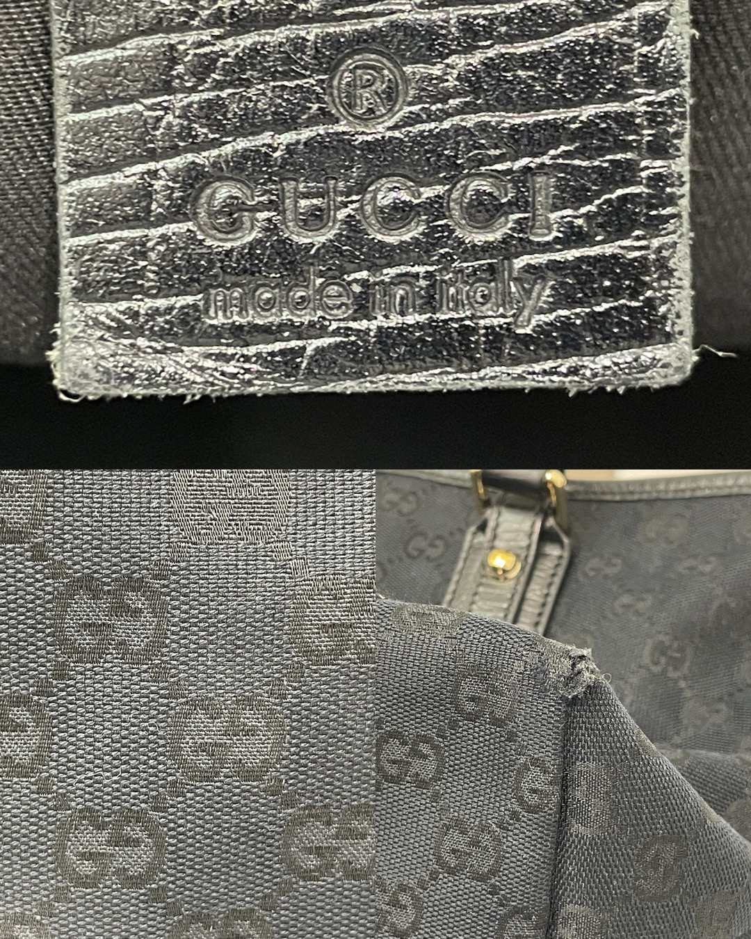 GUCCIトートバッグ シェリーライン