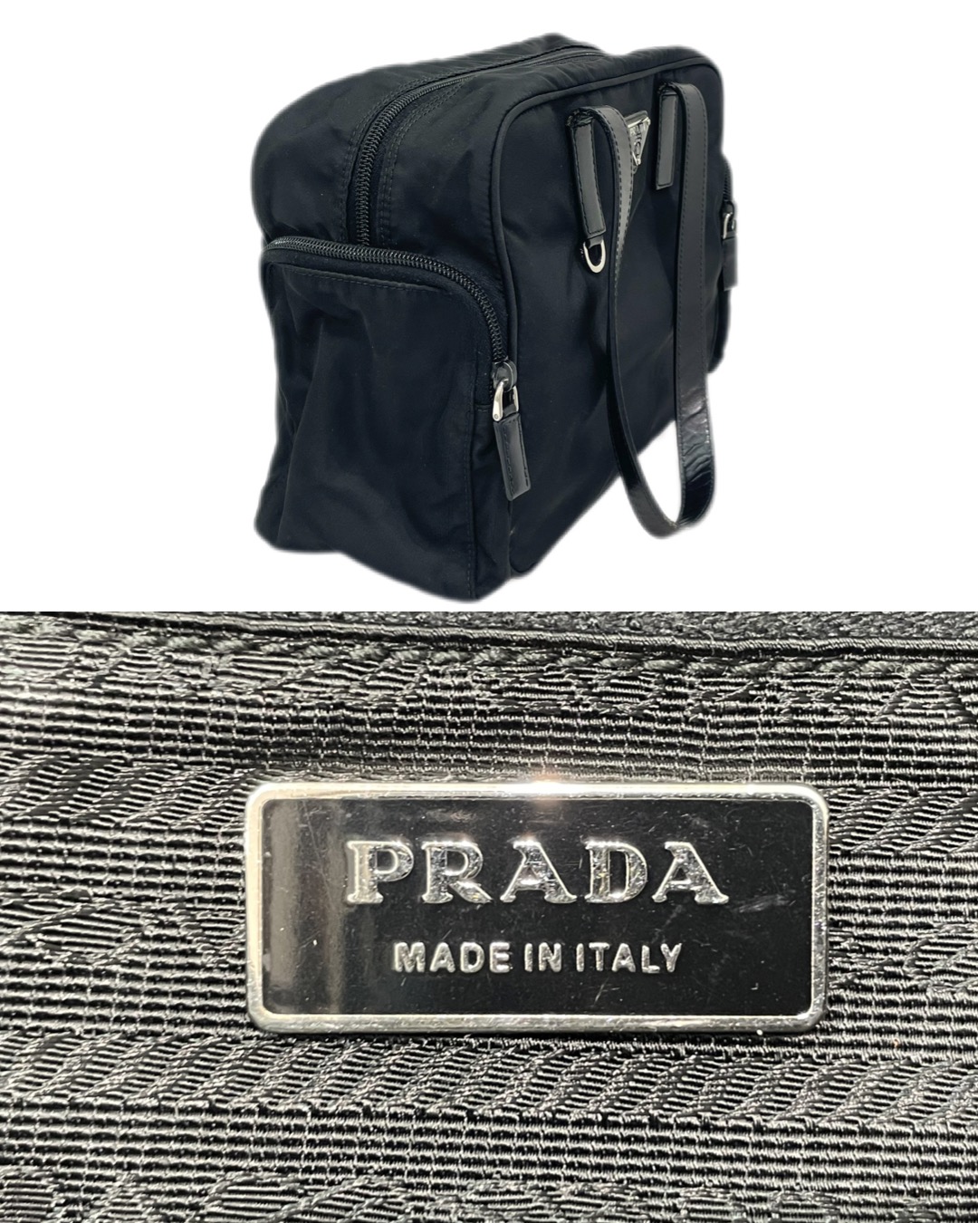 PRADA ナイロンミニボストンバッグ