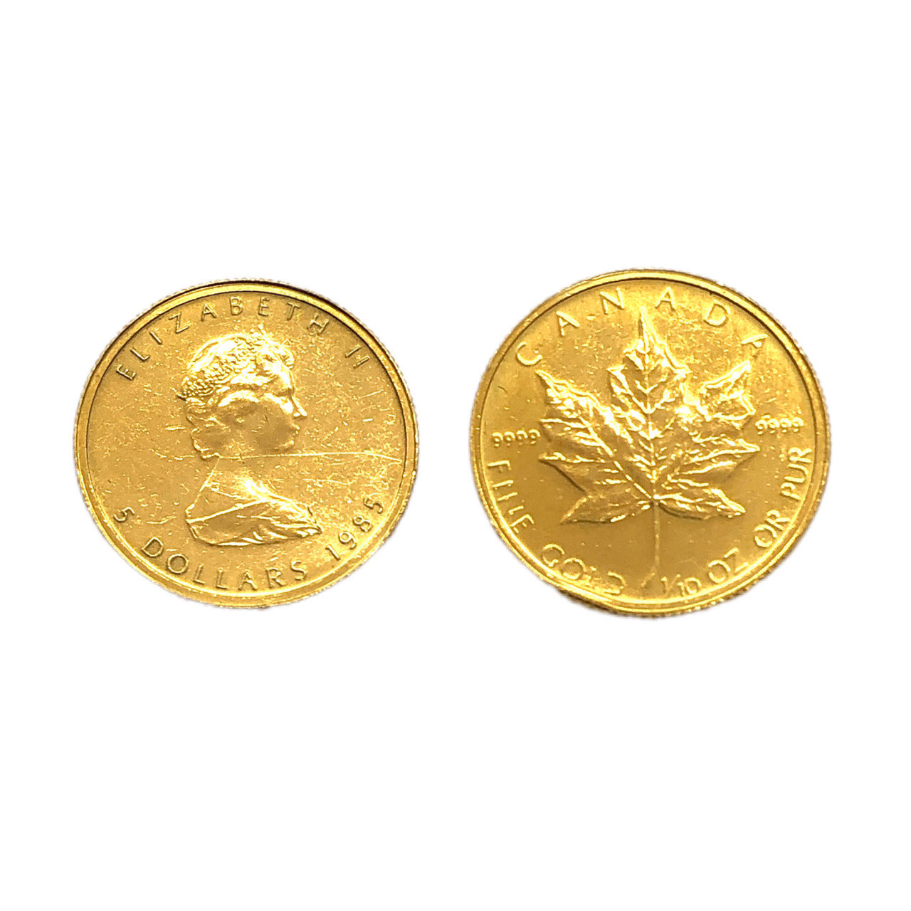 K24メイプルリーフ金貨