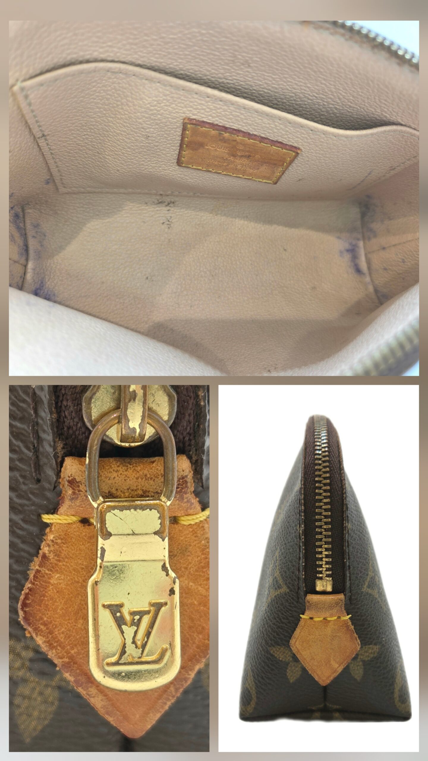 LOUIS VUITTON ポシェットコスメティック M47515