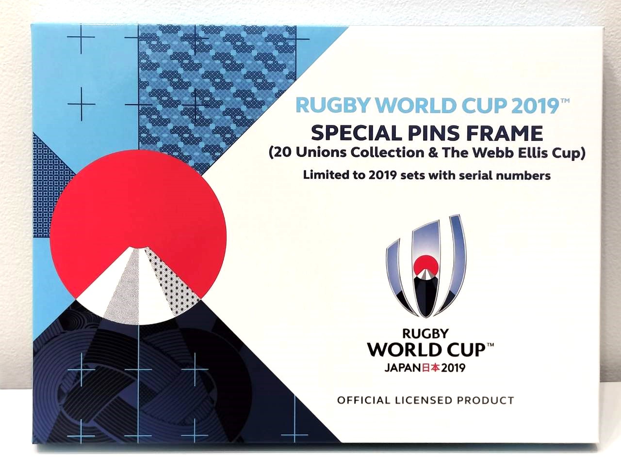 2019年ラグビーワールドカップ　出場国ピンズセット