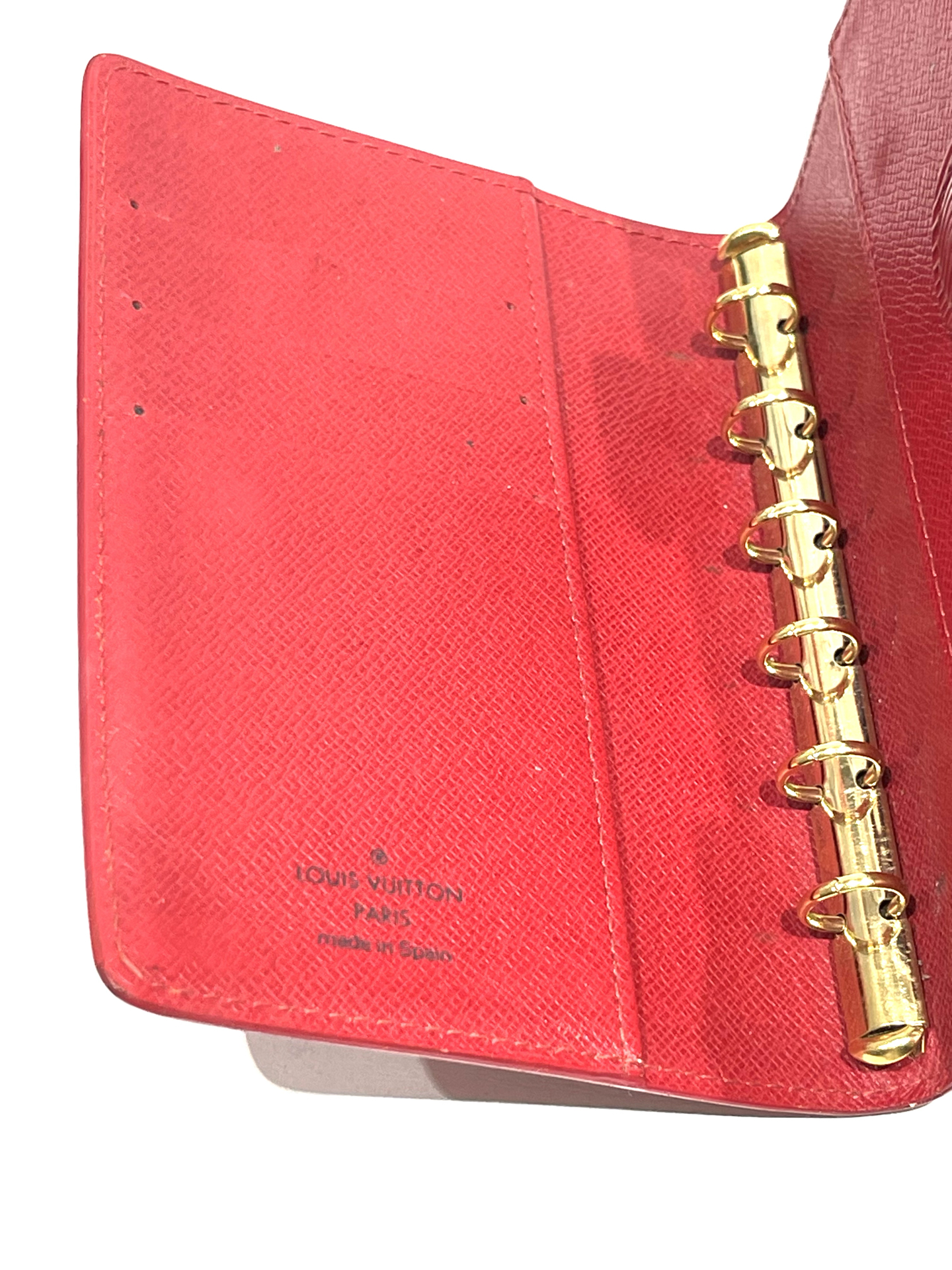 Louis Vuitton R2005E　エピ　アジェンダPM　手帳カバー　６穴式