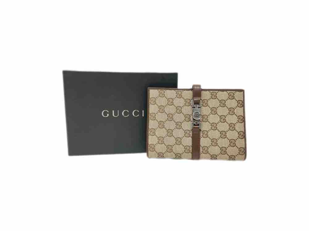 GUCCI GGキャンバス手帳カバー