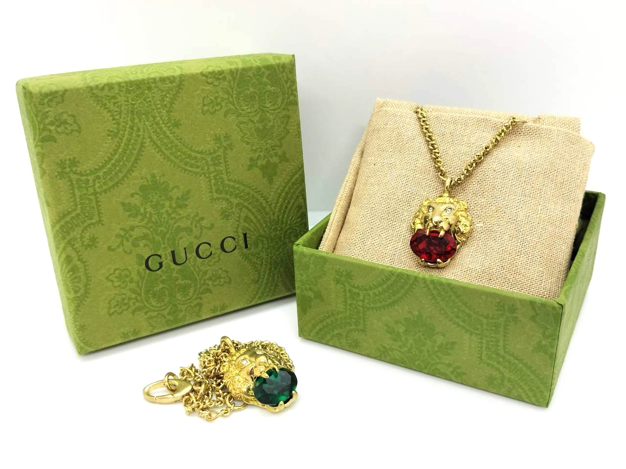 GUCCI　ライオン　ネックレス
