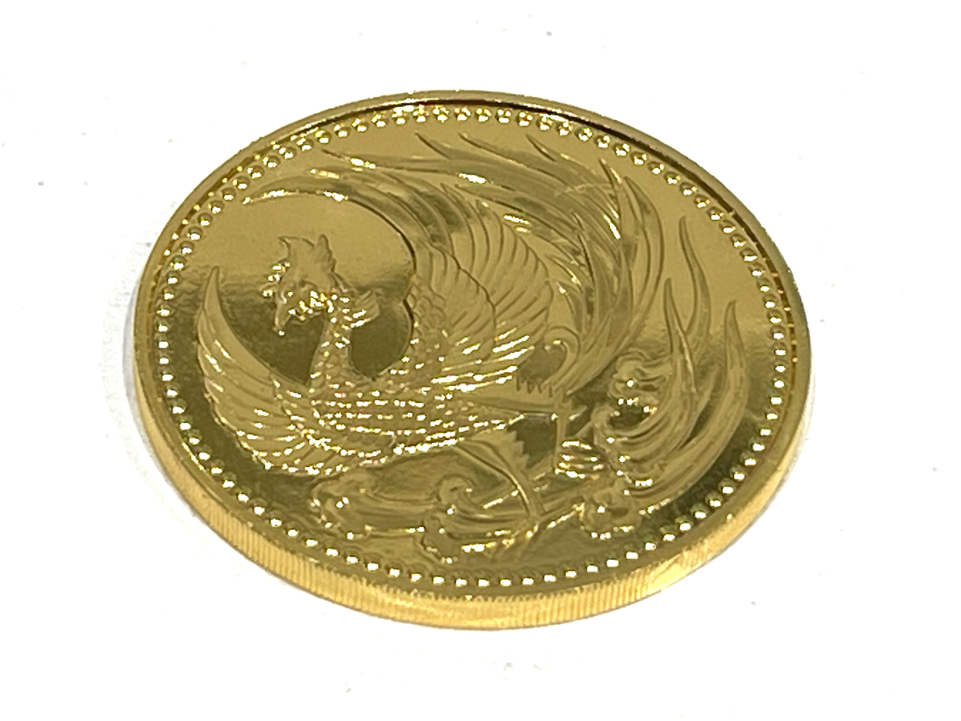 K24C　純金 天皇陛下御即位記念10万円金貨　平成2年（1990年）