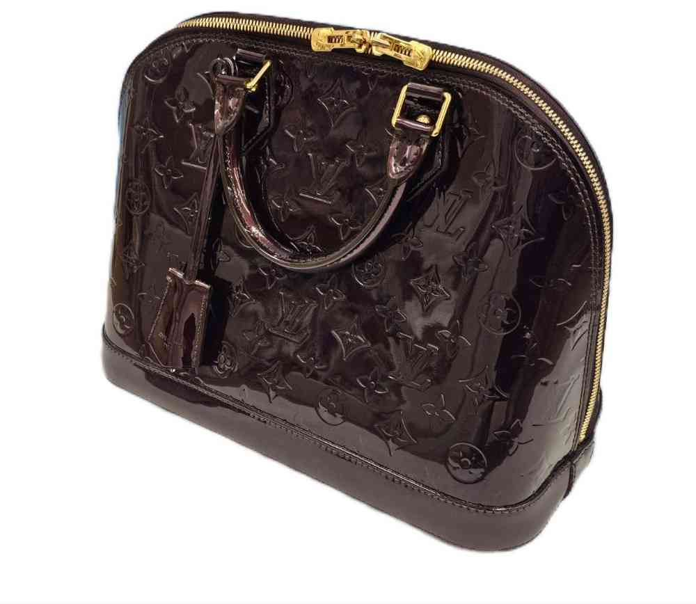 Louis Vuitton ヴェルニアマラント アルマ M91611