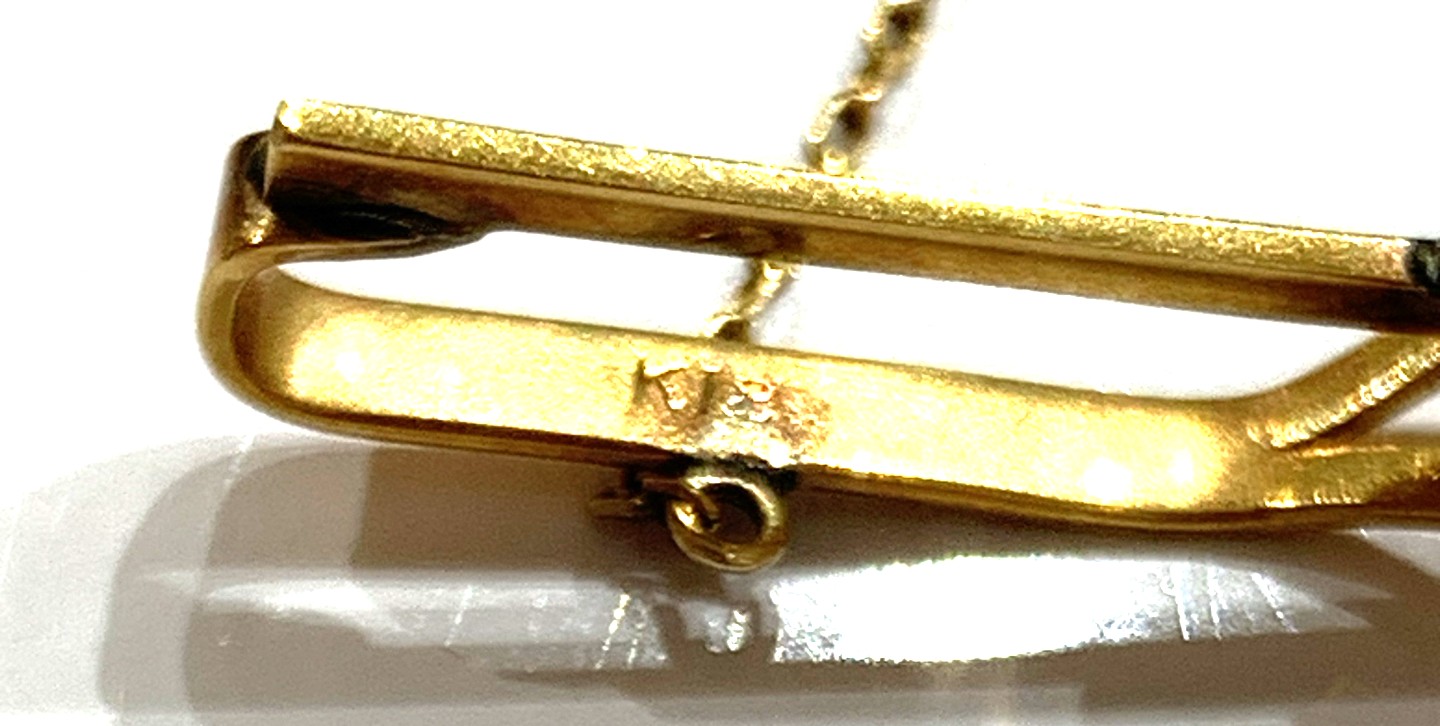 K18 18金 ネクタイピン②