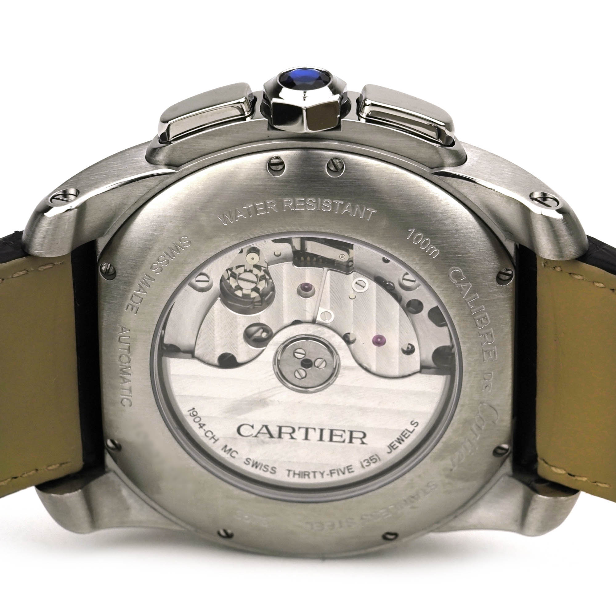 Cartier カルティエ カリブルドゥカルティエ クロノグラフ W7100046