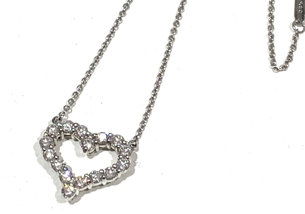TIFFANY センチメンタルハートネックレス