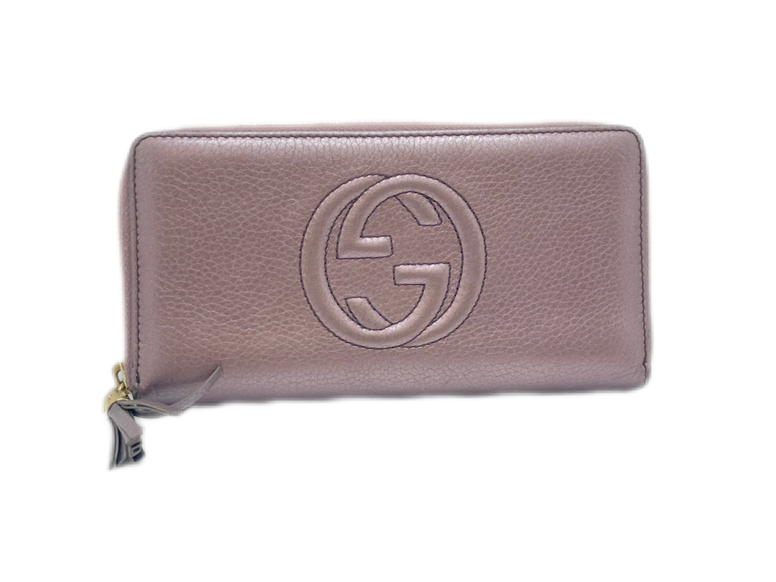 GUCCI ラウンドジップ インターロッキングG/308004