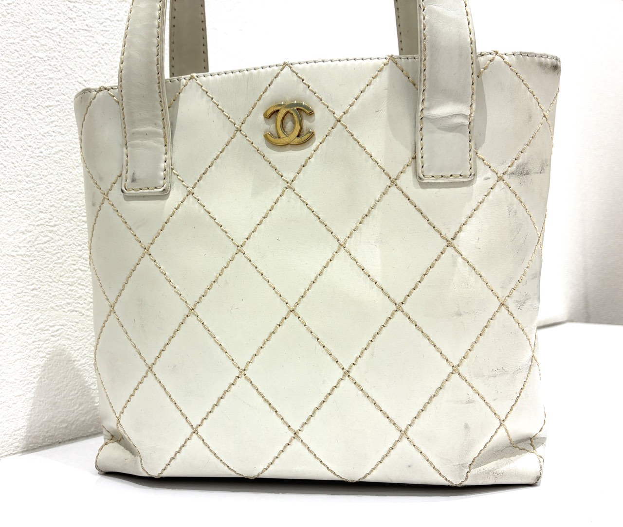 CHANEL ワイルドステッチ トートバッグ