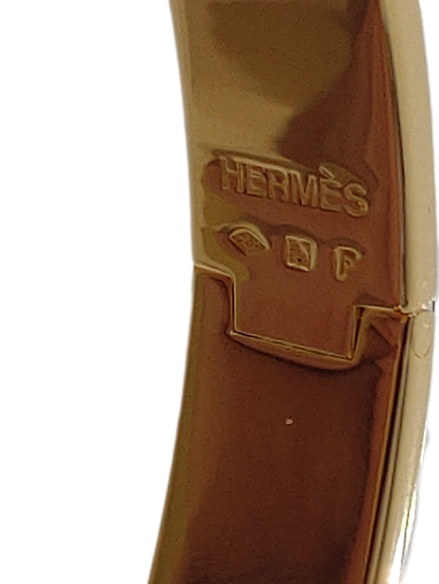 Hermès エルメス ブレスレット クリックH レッド×ゴールド