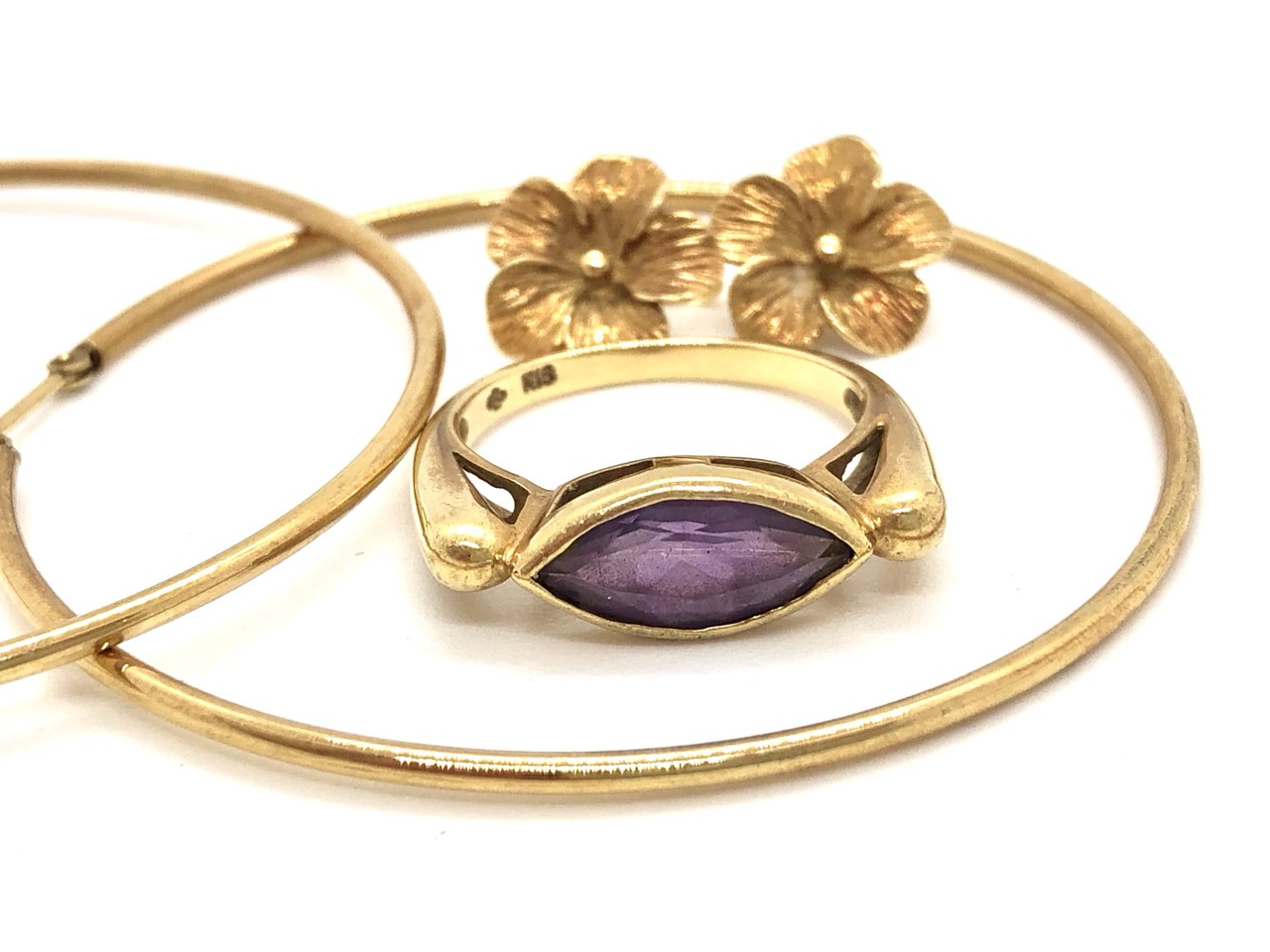 K18 リング・ピアス アクセサリーおまとめ