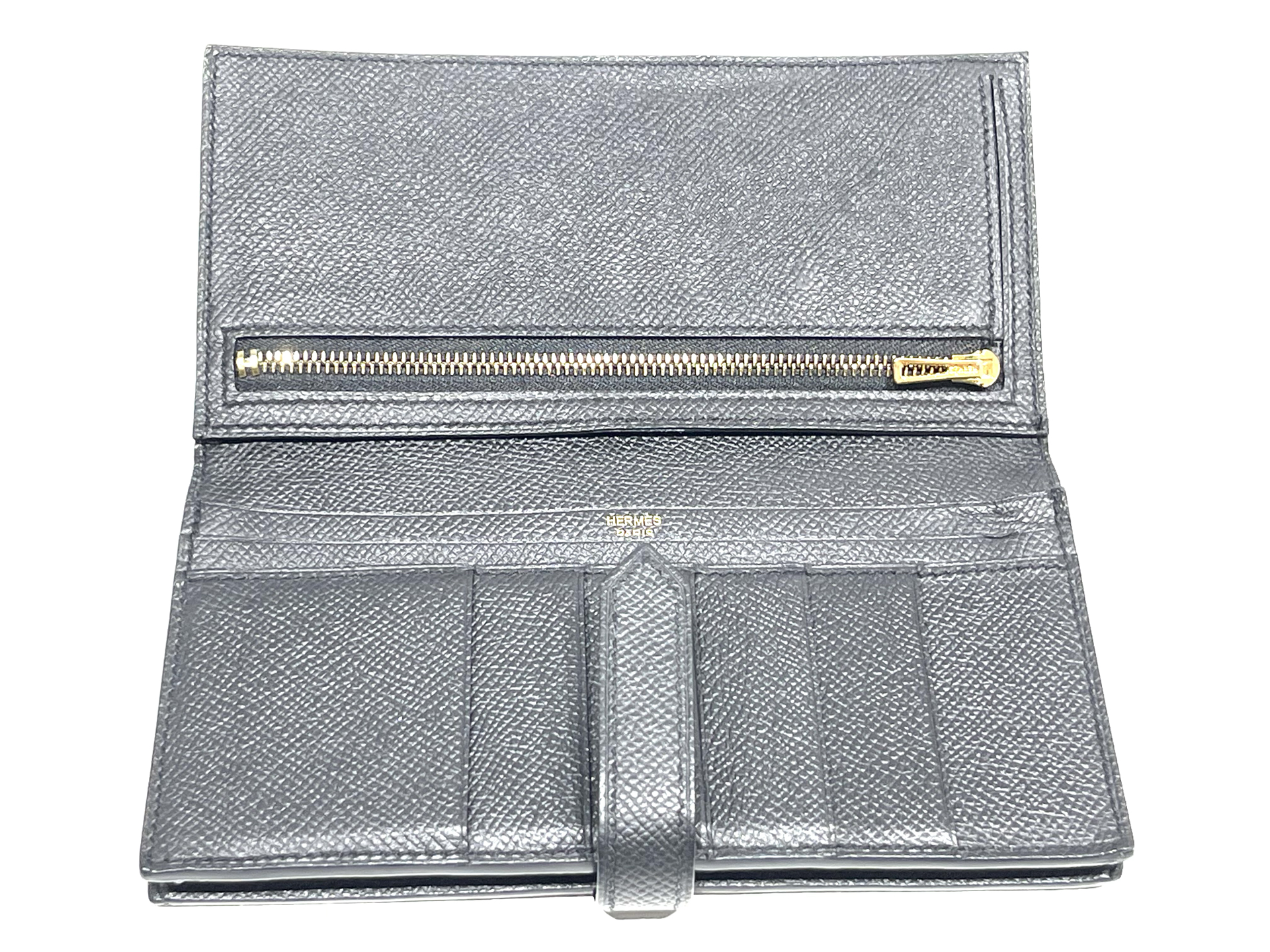 Hermès エルメス ベアン スフレ ゴールド金具 長財布 9JA