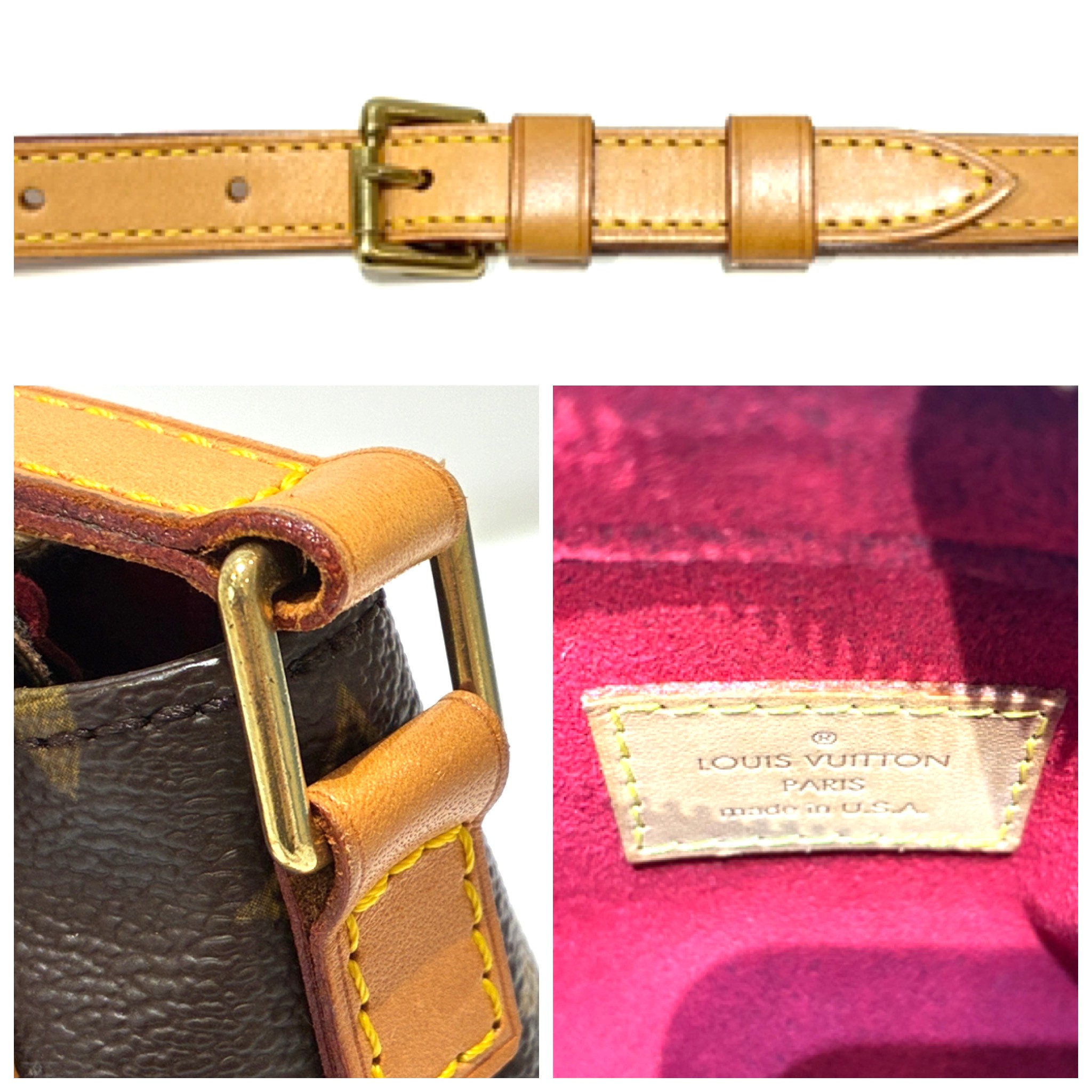かわいらしいサイズながら意外な収納力 Vuitton/ルイ・ヴィトン モノグラム M51165 ヴィバ・シテPM