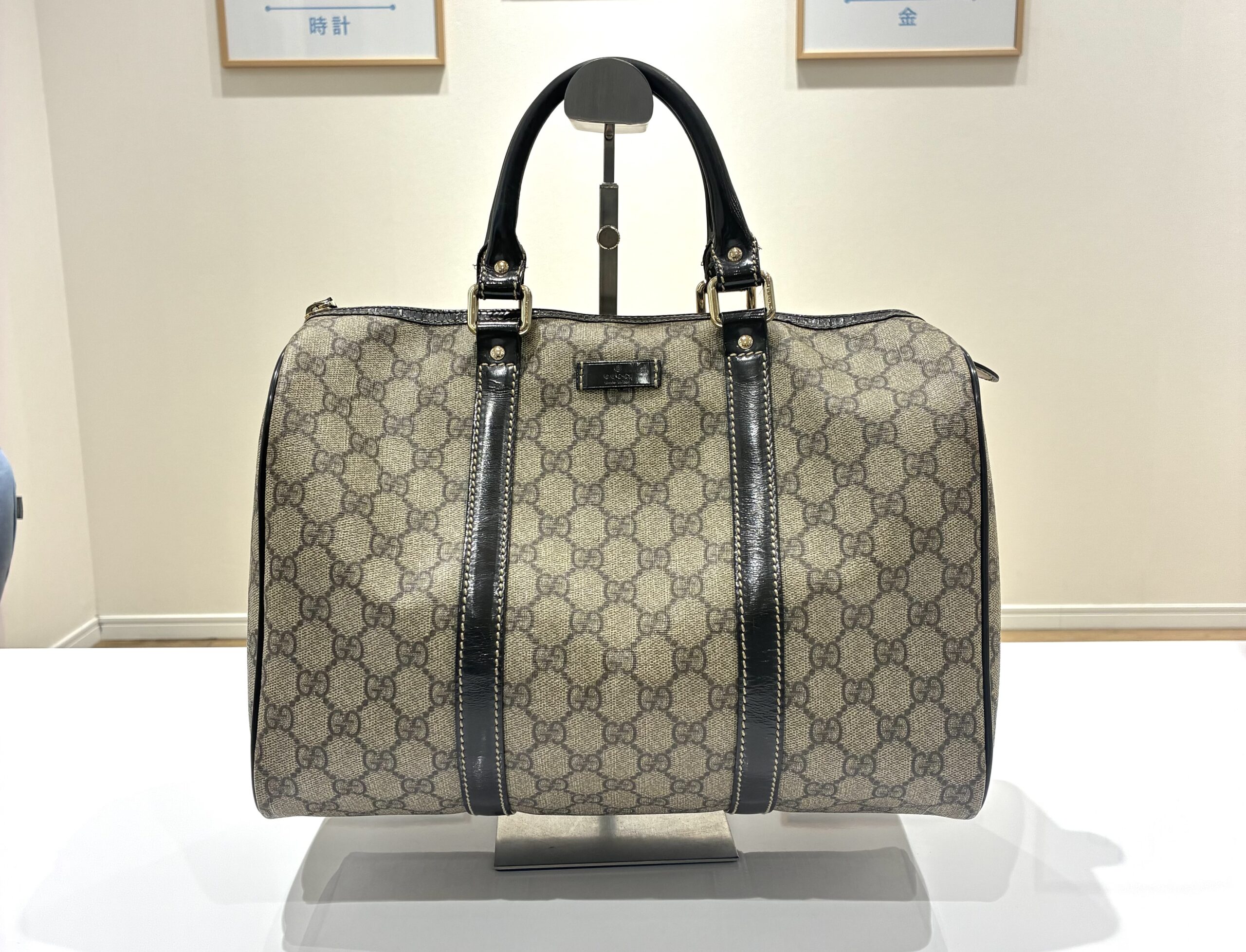 GUCCI グッチ ブランドバッグ ミニボストン ボストンバッグ GGスプリーム ブランドバッグ買取り 買取り強化中