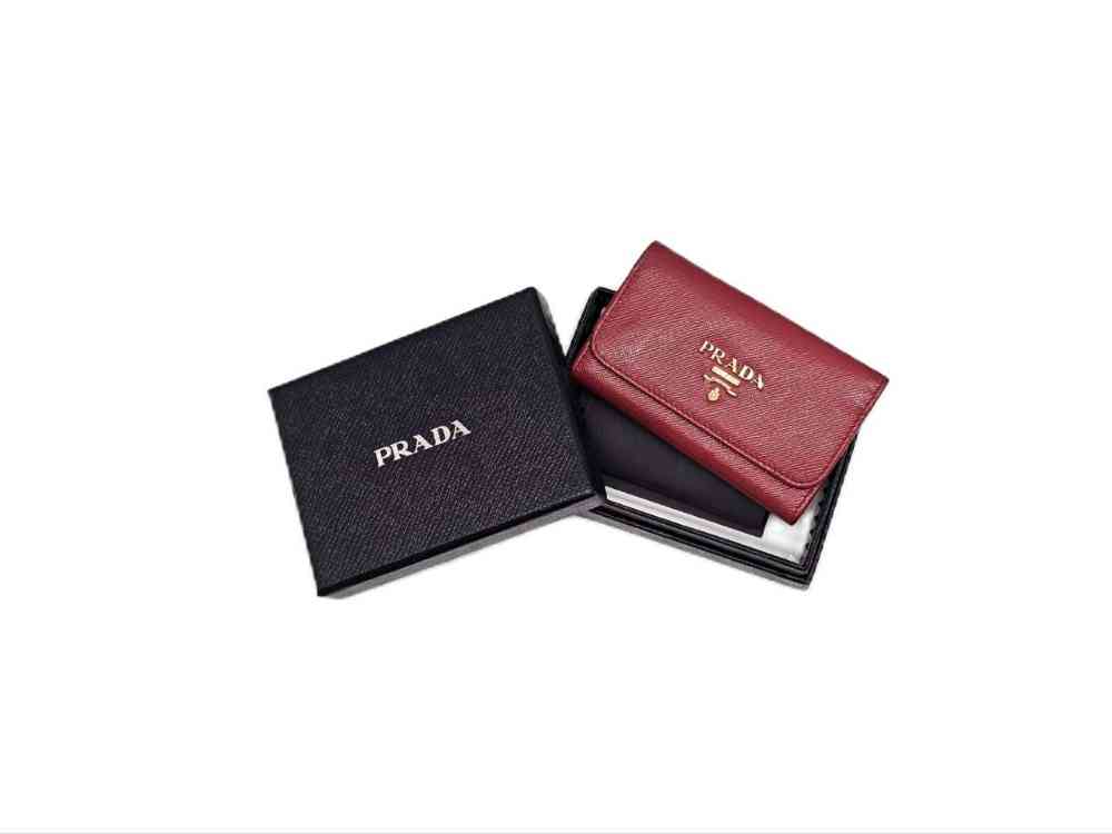 PRADA プラダ　サフィアーノ　キーケース　レッド