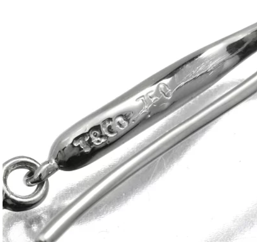 Tiffany＆Co. ティファニー 750 18金 ダイアモンド付きピアス