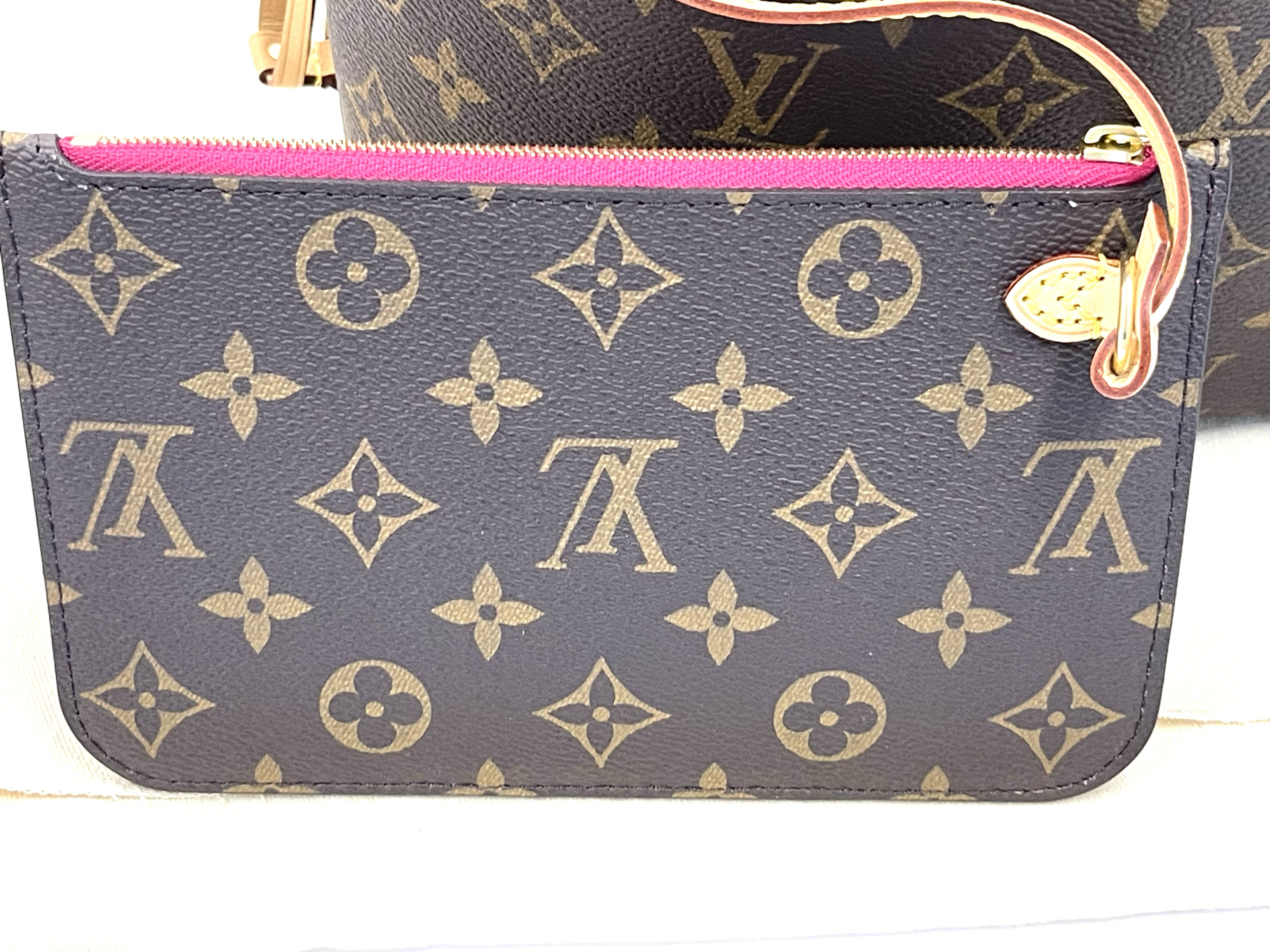 LV　Louis Vuitton M41245　モノグラム　ネヴァーフルPM　トートバッグ　袋・ポーチ付き　IC