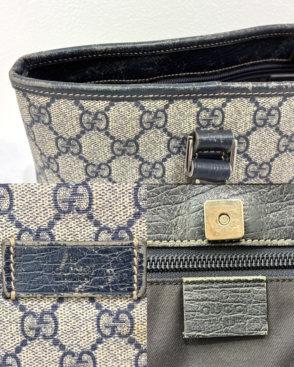 GUCCI GGスプリームトートバッグ/114595