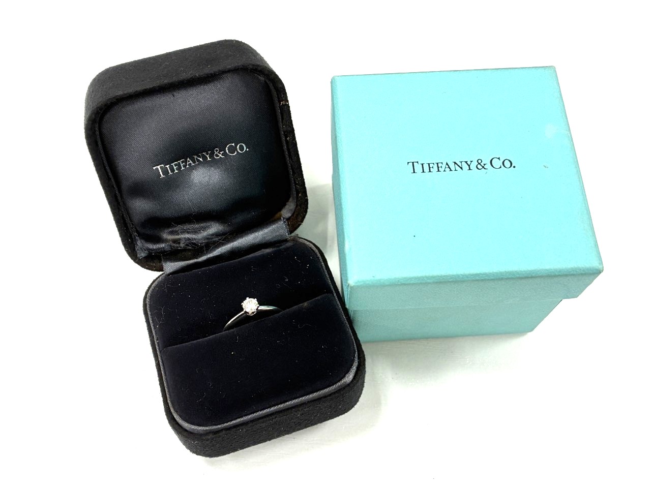 Tiffany & Co./クラシックソリティア ダイヤモンド付リング