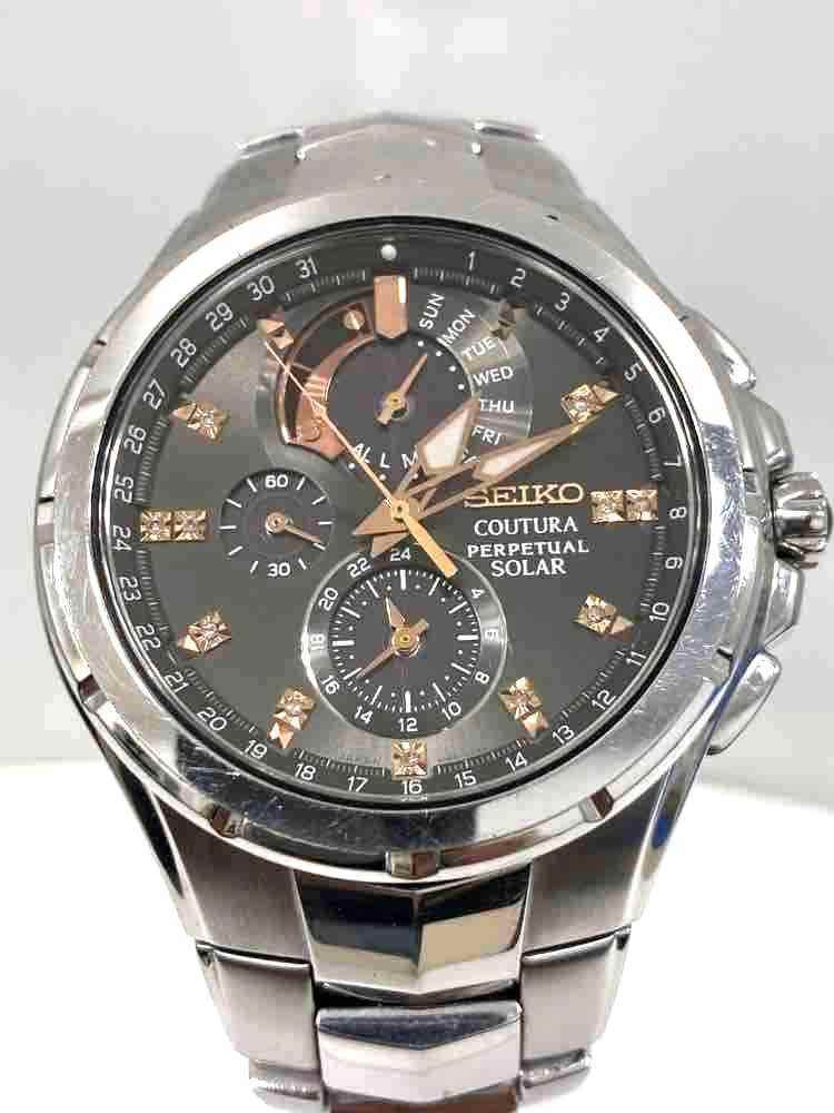 SEIKO コーチュラ　パーペチュアル　ソーラー