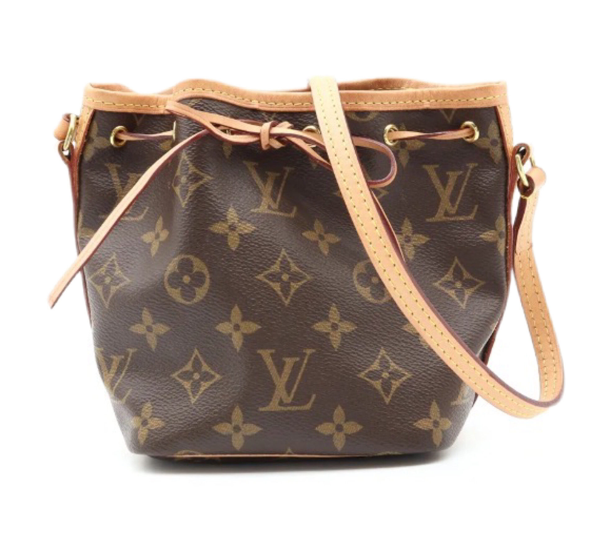 LOUIS VUITTON/ルイヴィトン　ナノ・ノエ【M41346】モノグラム