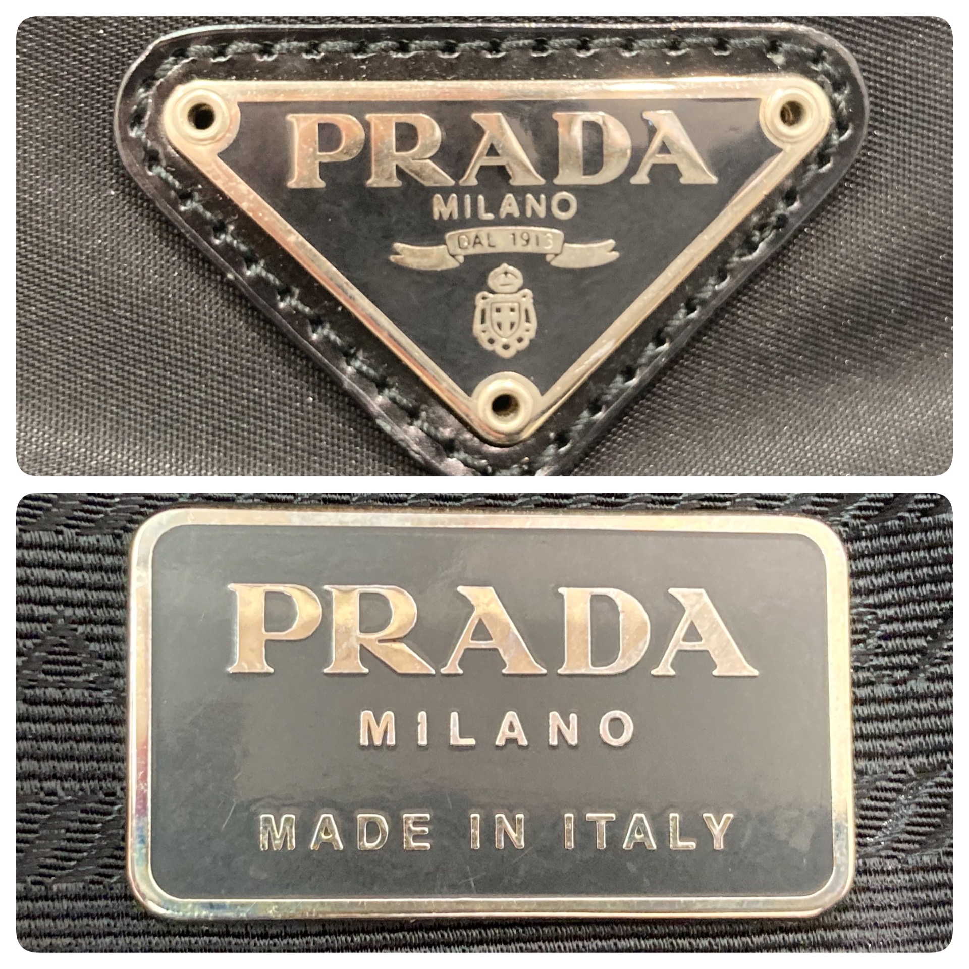 PRADA テスートナイロントートバッグ/B5878F