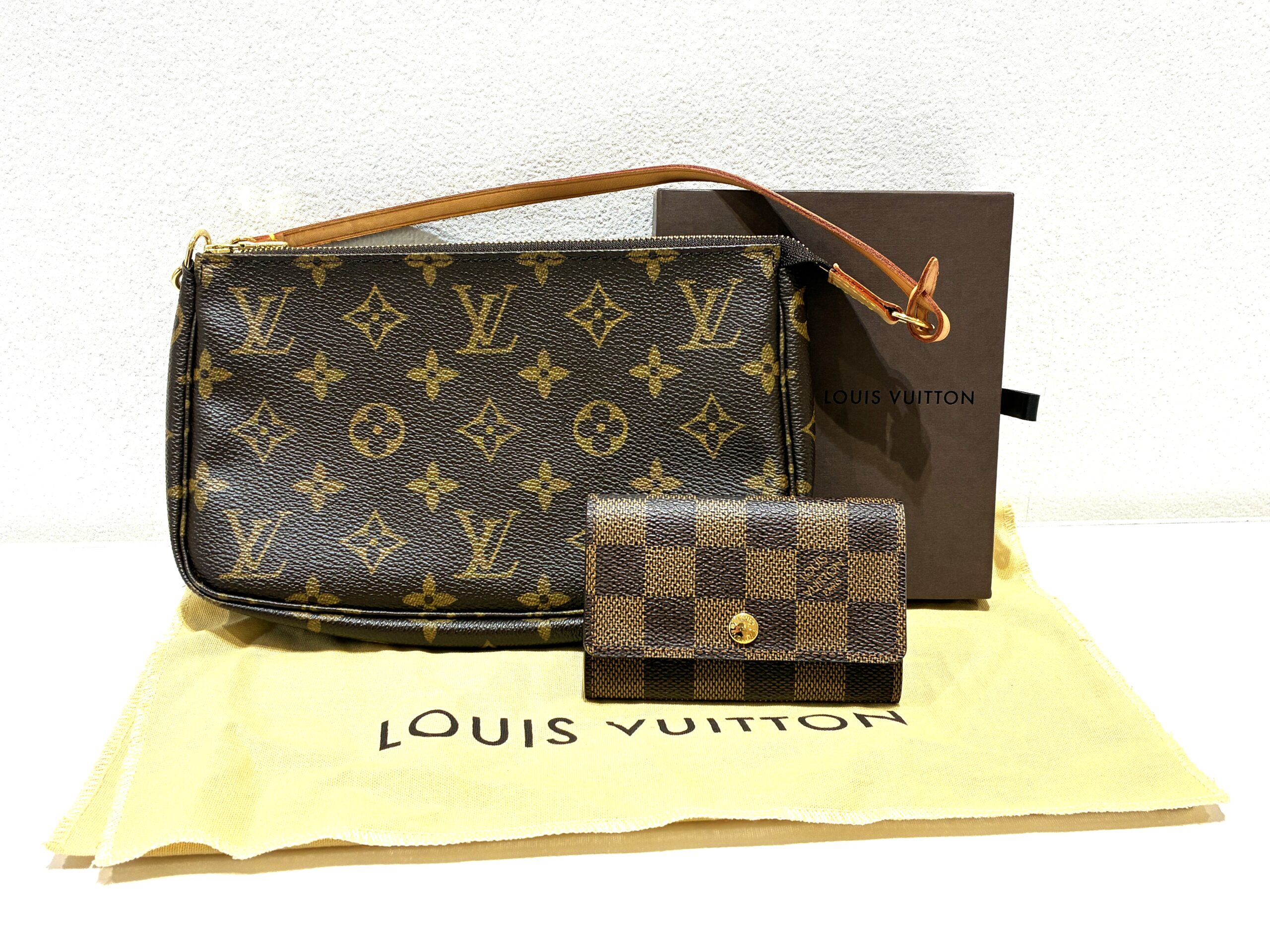 Louis Vuitton/ルイ・ヴィトン  ♦ モノグラム　ポシェット・アクセソワール　M51980 ♦ ダミエ　ミュルティクレ6　N62630