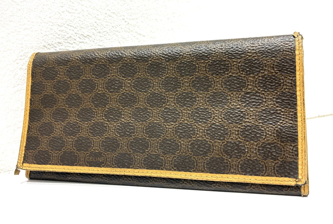 CELINE/セリーヌ マカダム柄 長財布
