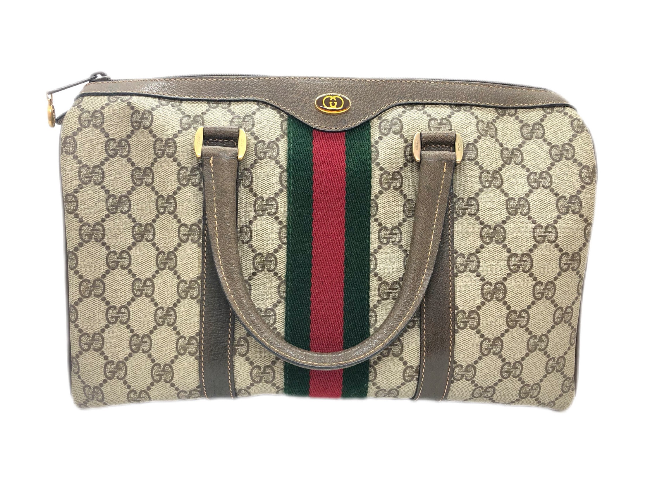 GUCCI/グッチ シェリーライン ミニボストンバッグ