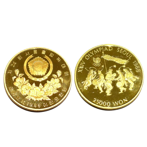 1988年 ソウルオリンピック 記念金貨
