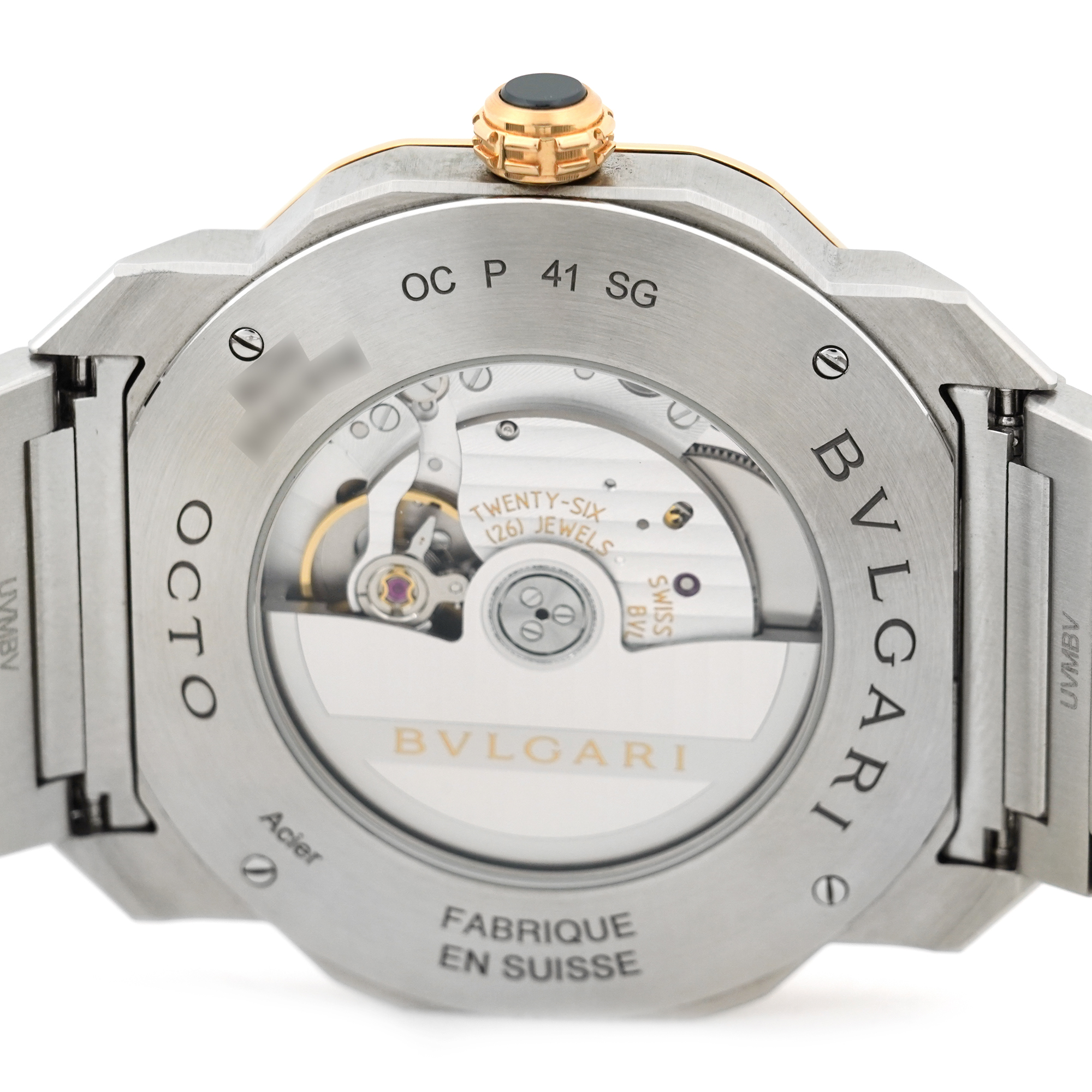 BULGARI ブルガリ OCTO オクト ローマ OCP41SG 18KYG 自動巻き 時計