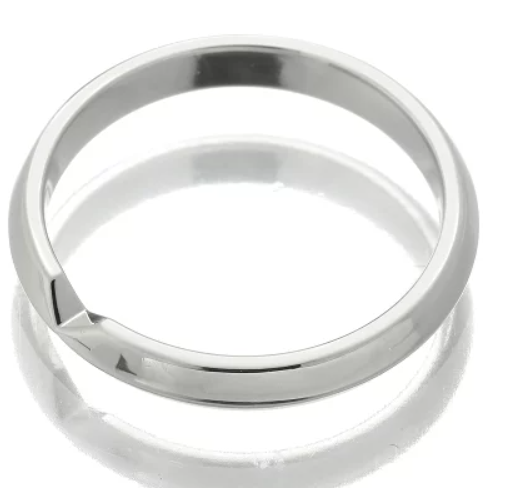 Pt950 Tiffany＆Co. ティファニー ネスティング ナロー バンドリング