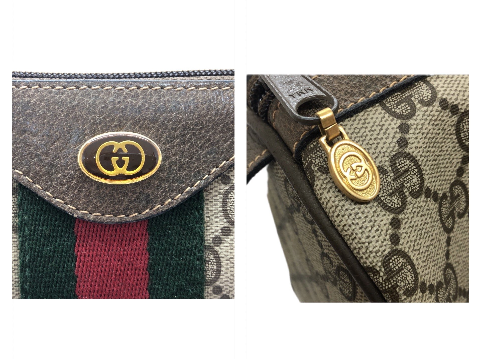 GUCCI/グッチ シェリーライン ミニボストンバッグ