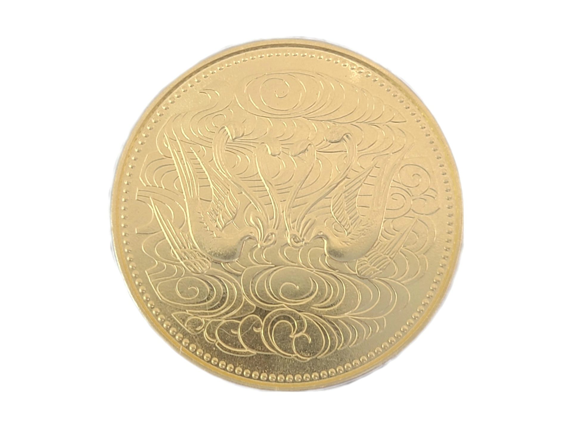 天皇陛下御在位60年10万円金貨