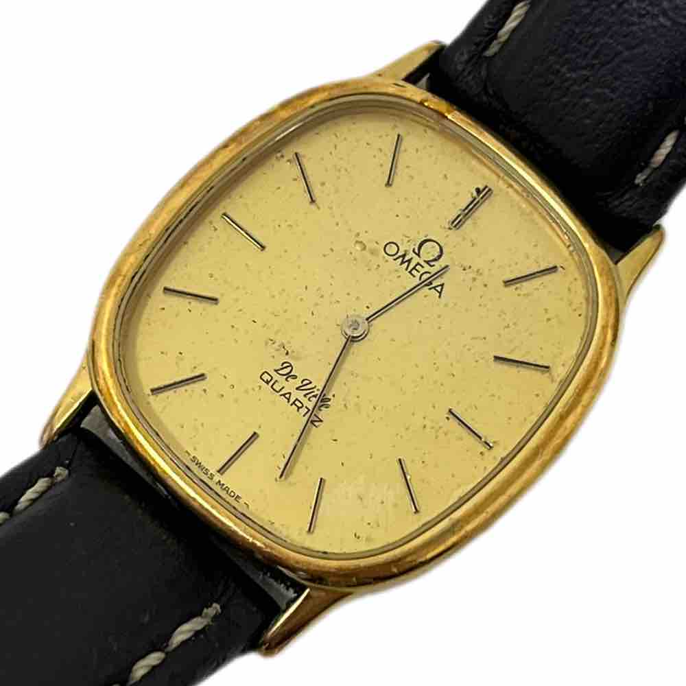 OMEGA オメガ デ・ヴィル QZ 腕時計 不動品