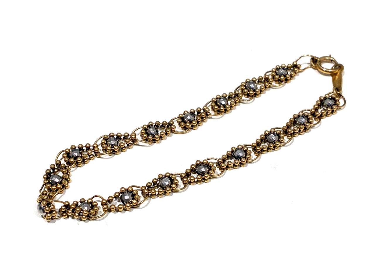 K18/Pt900 ブレスレット