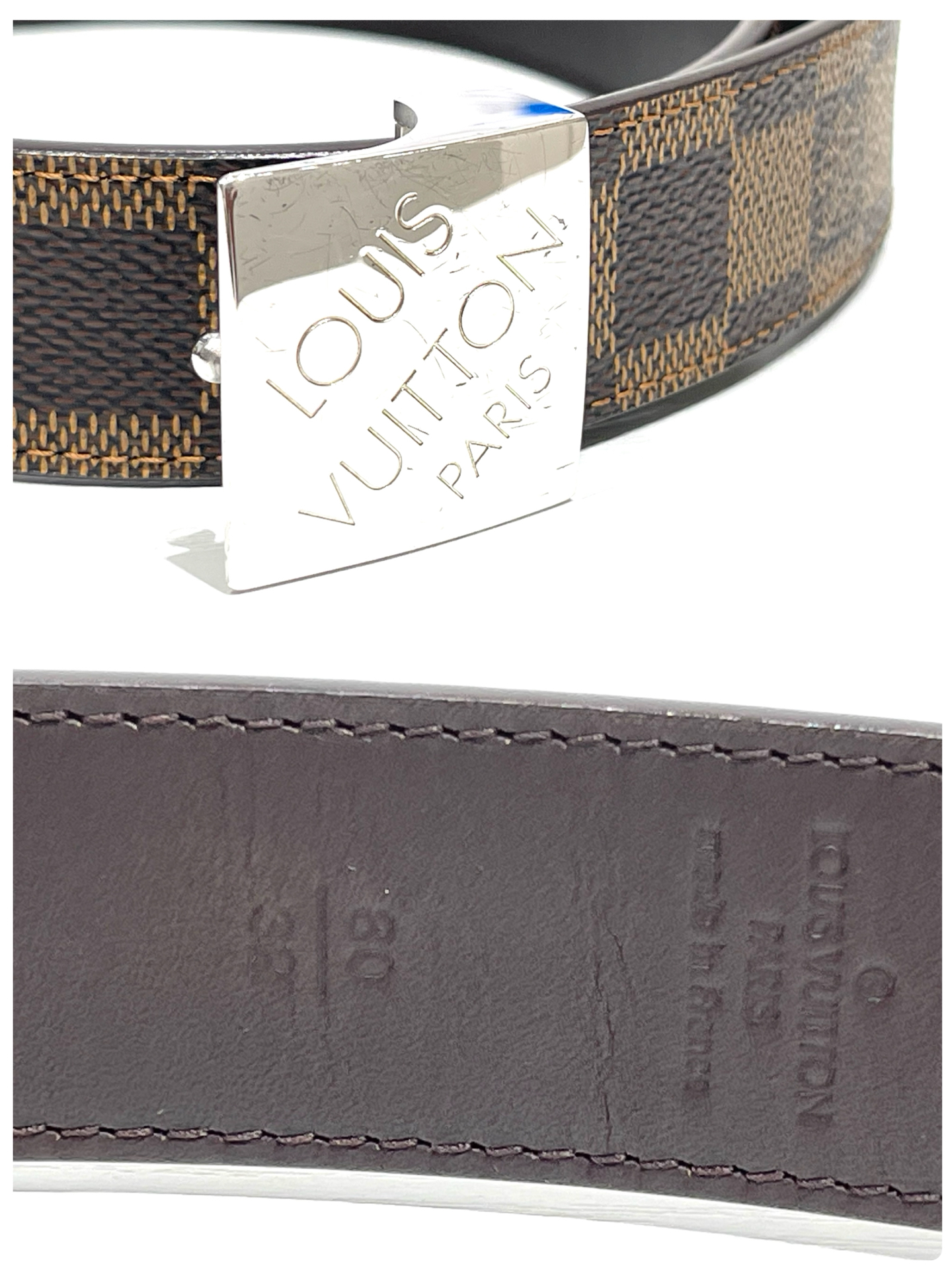 LV Louis Vuitton  M6881W　ダミエ　サンチュール キャレ　ベルト