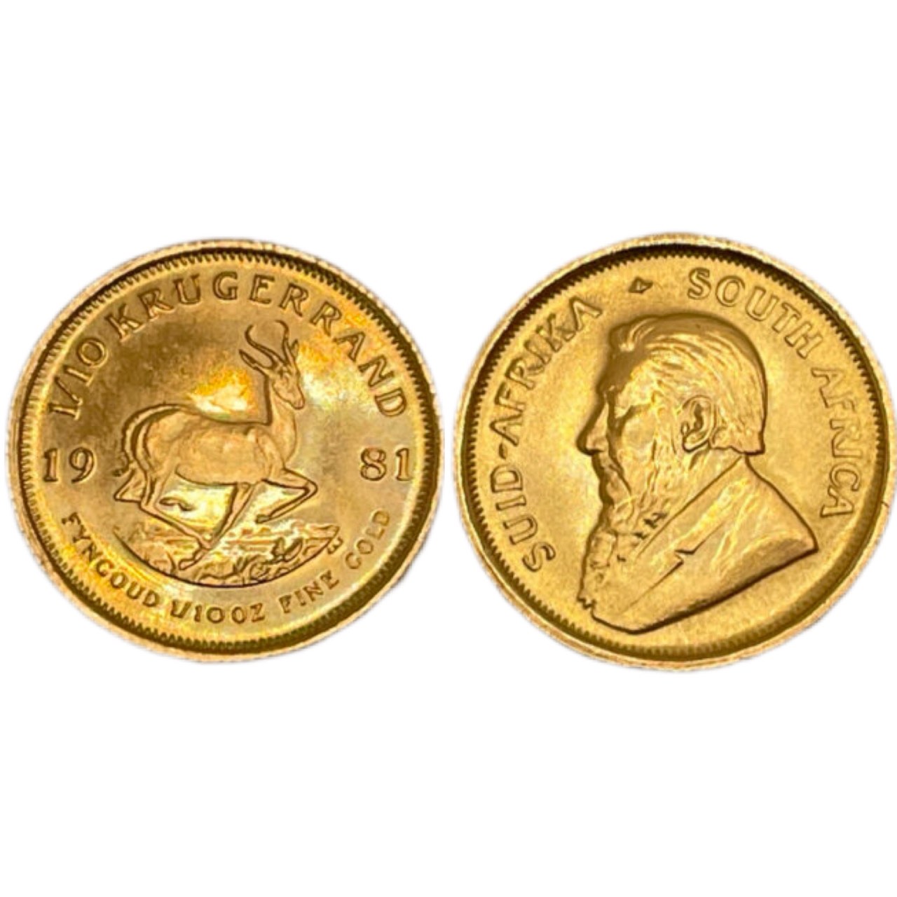 クルーガーランド金貨 1/10オンス