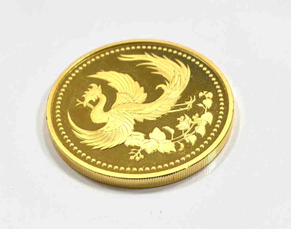 天皇陛下御在位10年記念1万円金貨