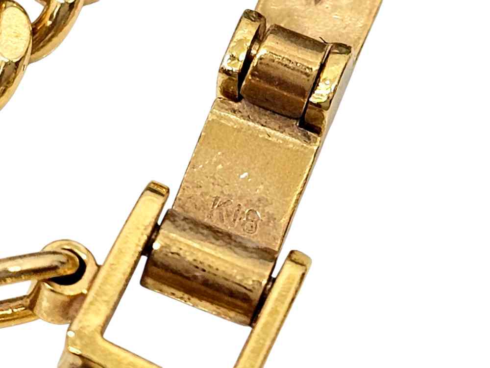 K18 喜平ネックレス 刻印